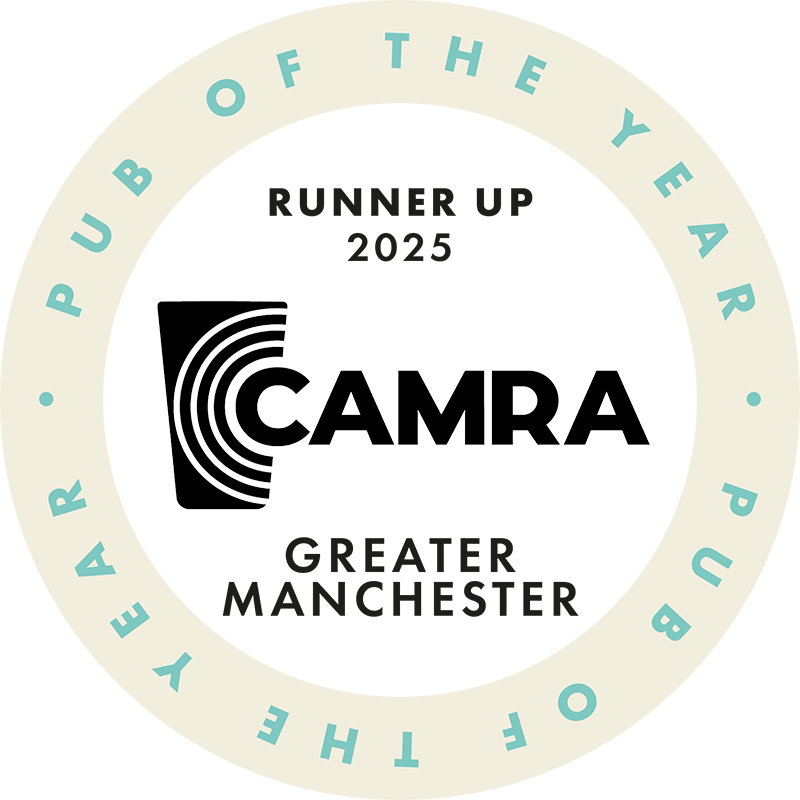 CAMRA Greater Manchester Pub of the Year Runner Up 2025